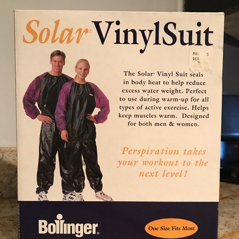 New Exercise Vinyl Suit